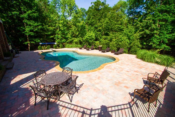 Stone hardscape designs Raleigh