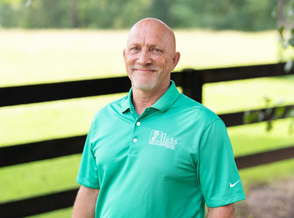 Headshot of employee at Hicks Landscaping, Chris