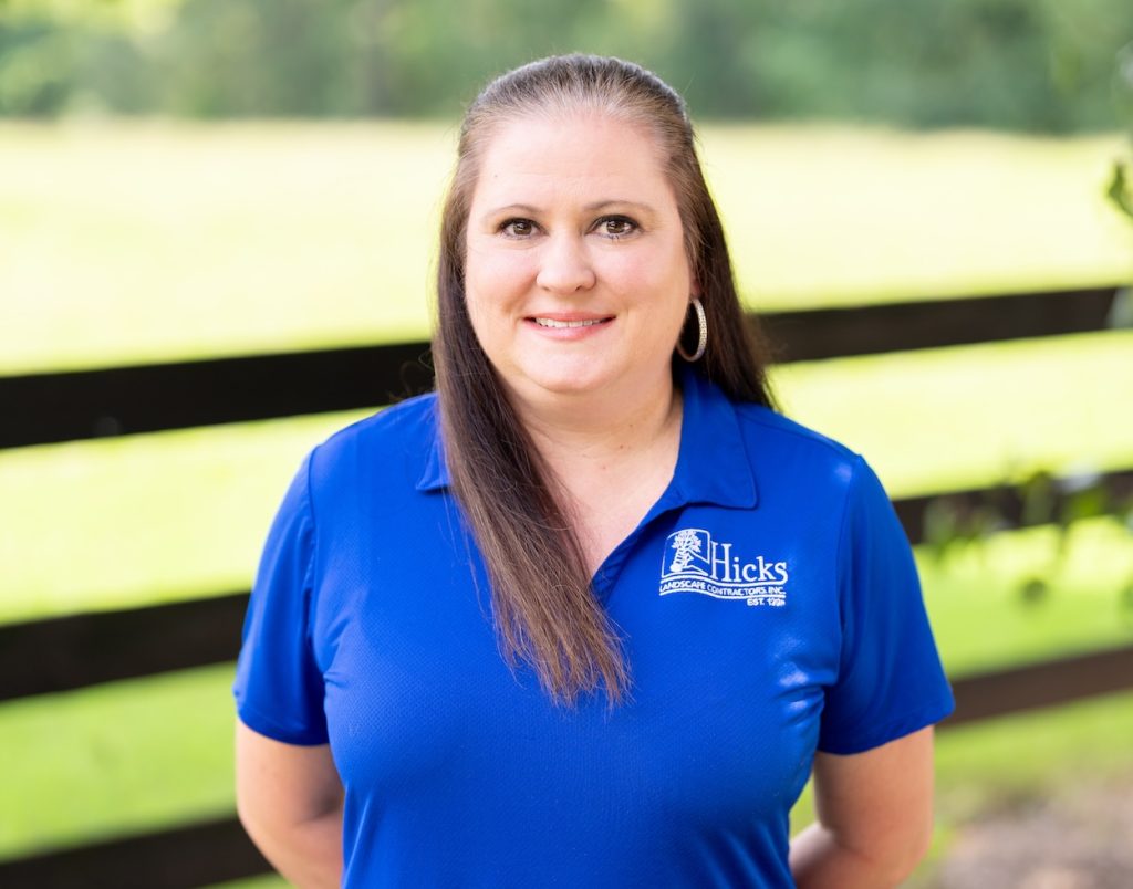 Headshot of Office Manager at Hicks Landscape, Melissa